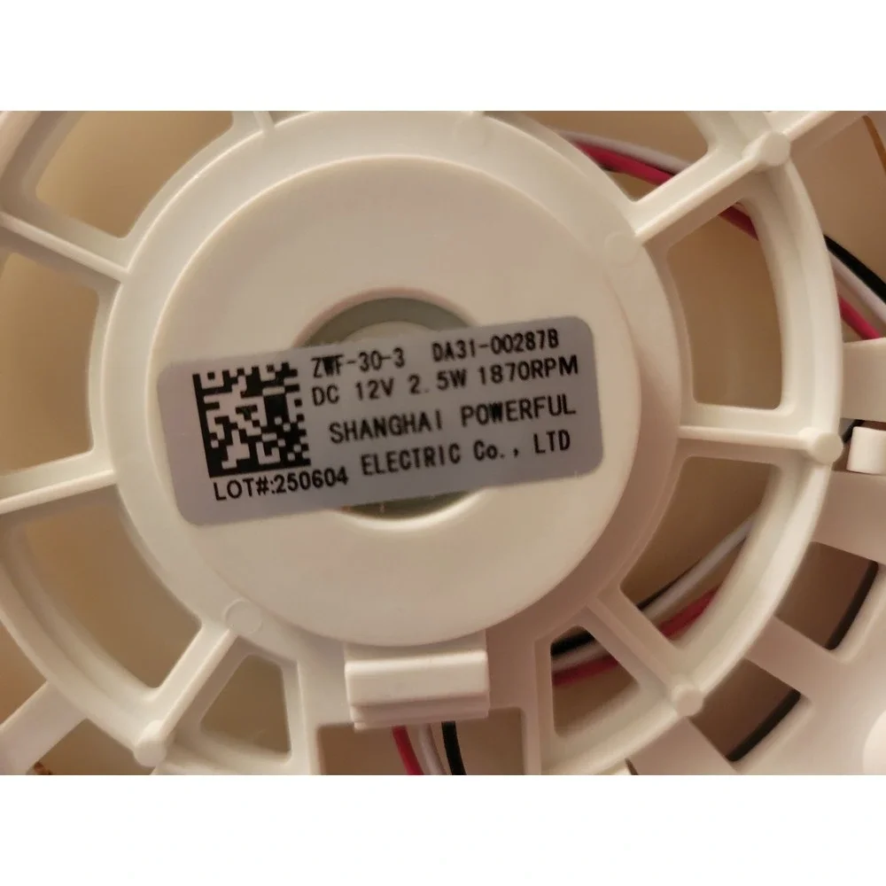 Upgraded DA31-00287B Refrigerator Evaporator Fan Motor  for Samsung Fridge